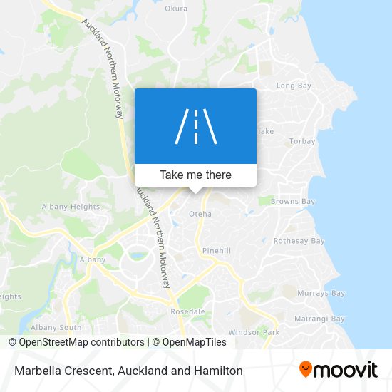 Marbella Crescent map