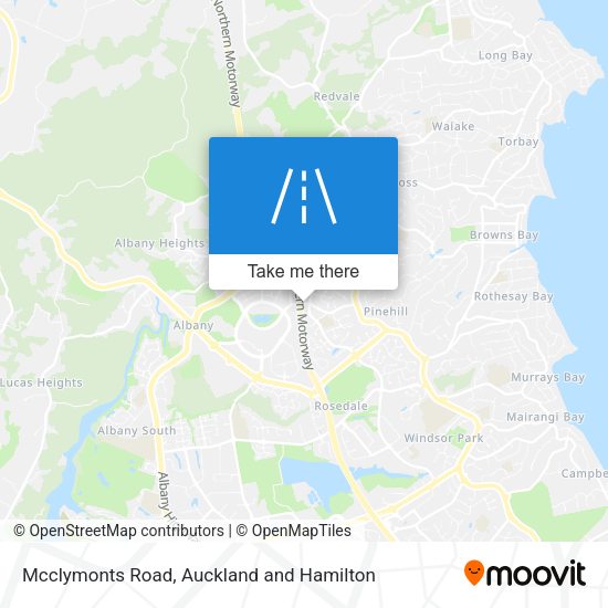 Mcclymonts Road map