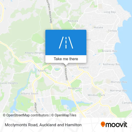 Mcclymonts Road map