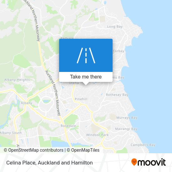 Celina Place map