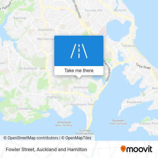 Fowler Street map