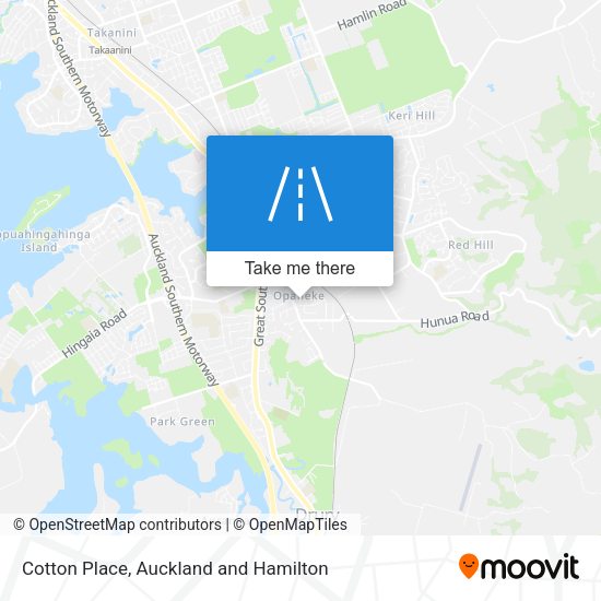 Cotton Place map