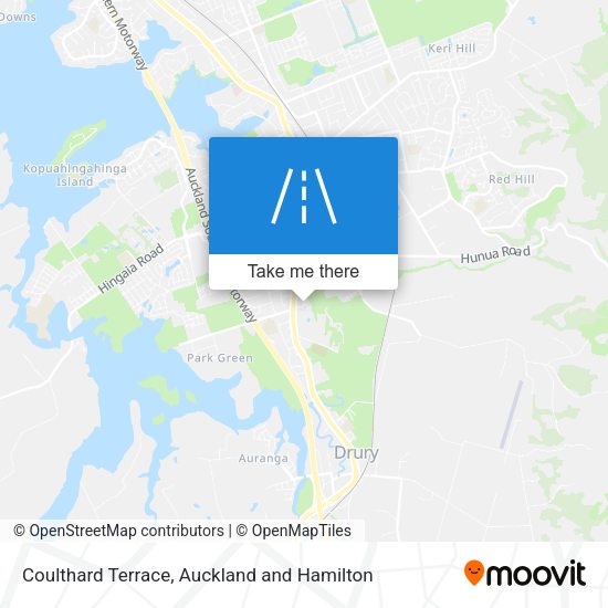 Coulthard Terrace map