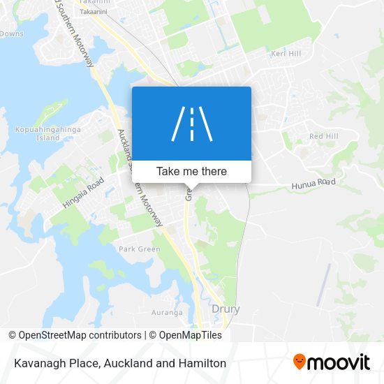Kavanagh Place map