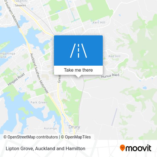 Lipton Grove map