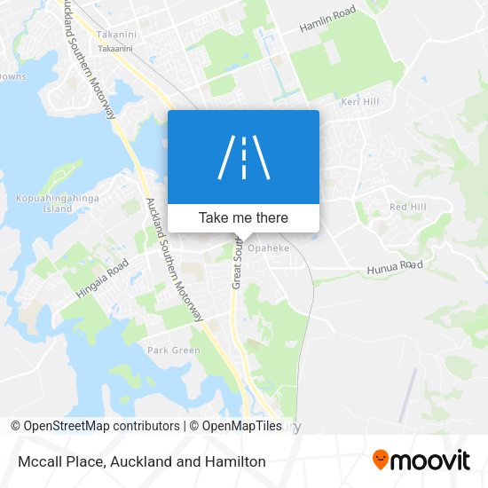 Mccall Place map