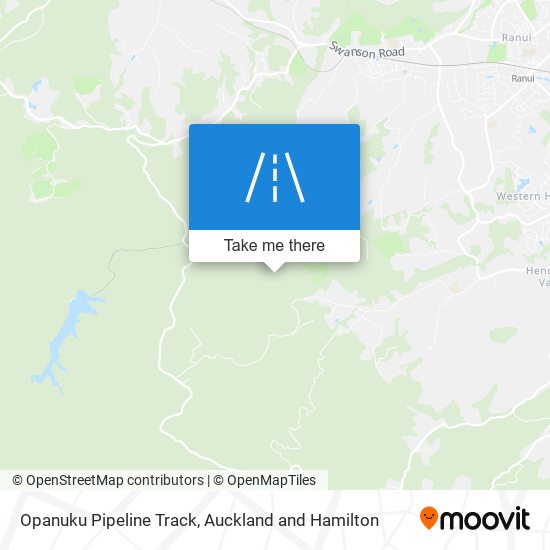 Opanuku Pipeline Track map