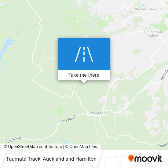 Taumata Track map