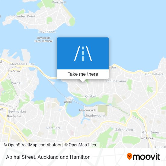 Apihai Street map