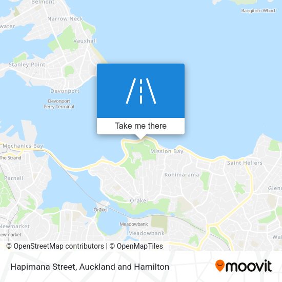 Hapimana Street map