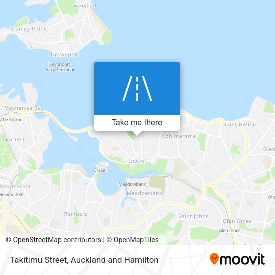 Takitimu Street map