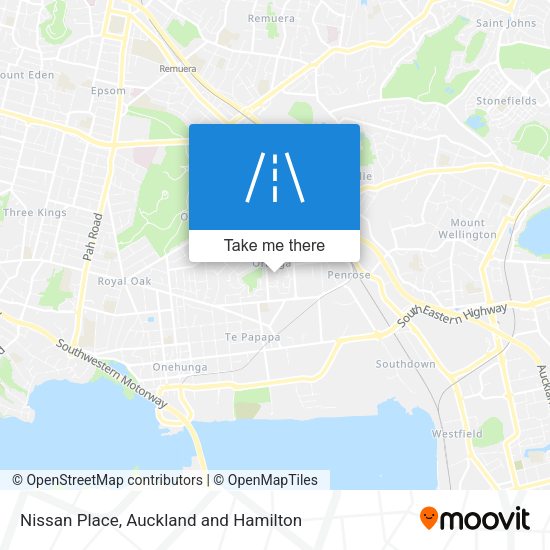 Nissan Place map