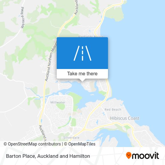 Barton Place map