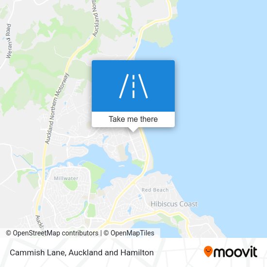 Cammish Lane map