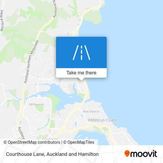 Courthouse Lane map