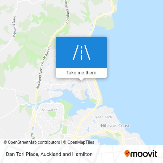 Dan Tori Place map