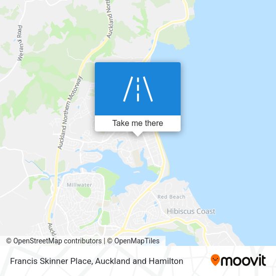 Francis Skinner Place map