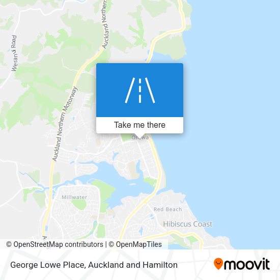 George Lowe Place map