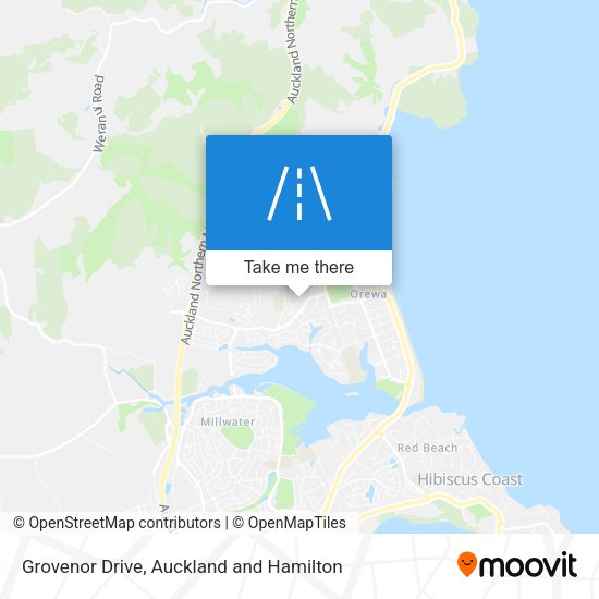 Grovenor Drive map