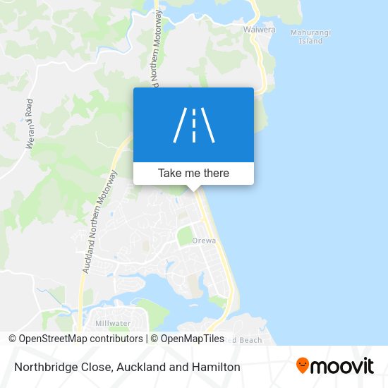 Northbridge Close map