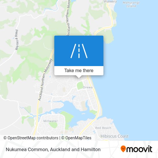 Nukumea Common map