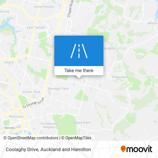 Coolaghy Drive map