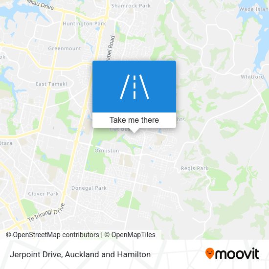 Jerpoint Drive map