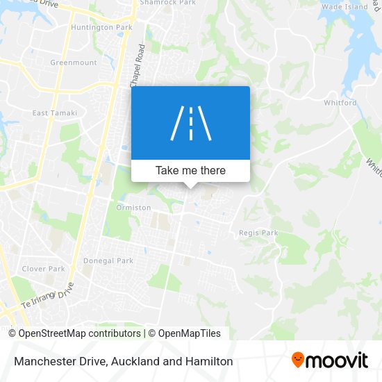 Manchester Drive map