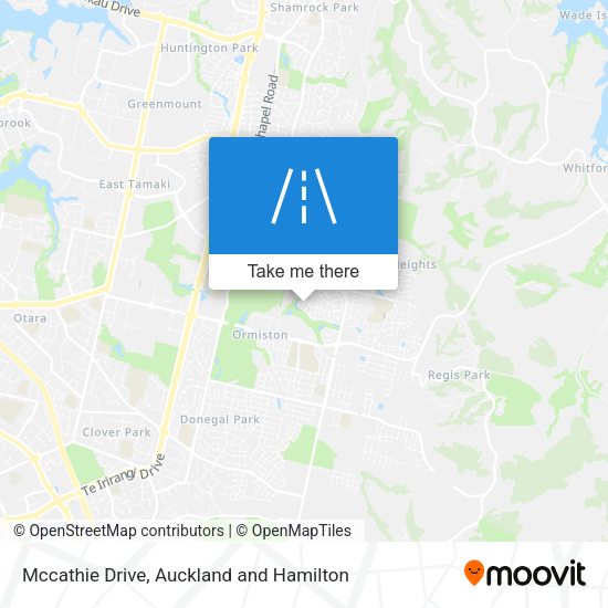 Mccathie Drive map