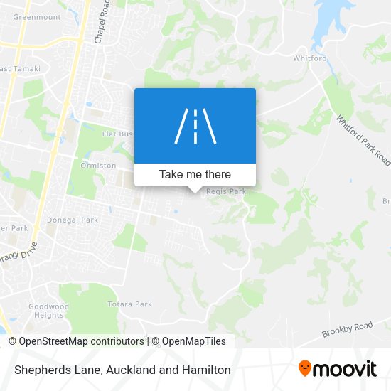 Shepherds Lane map