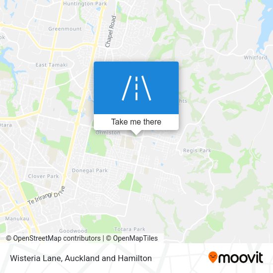 Wisteria Lane map