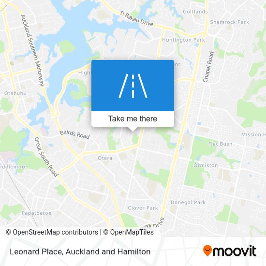 Leonard Place map