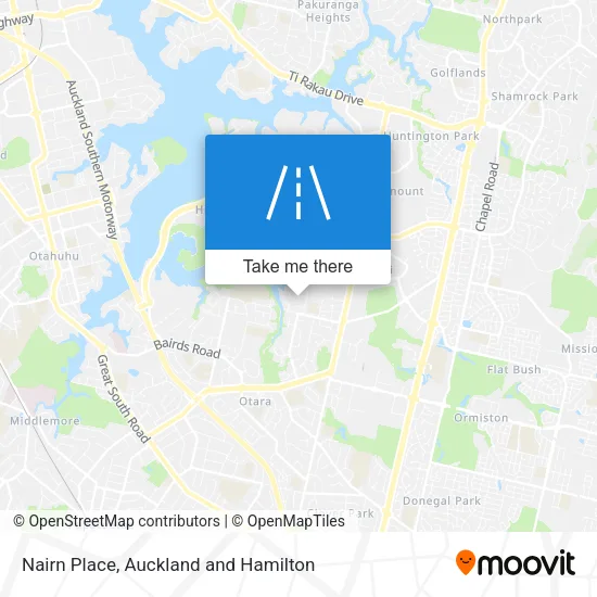 Nairn Place map