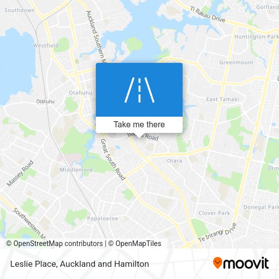 Leslie Place map