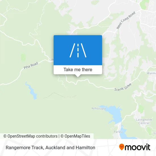 Rangemore Track map