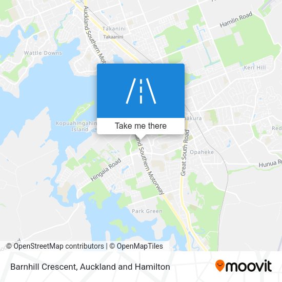Barnhill Crescent map
