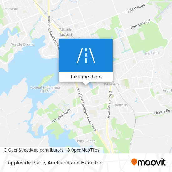 Rippleside Place map