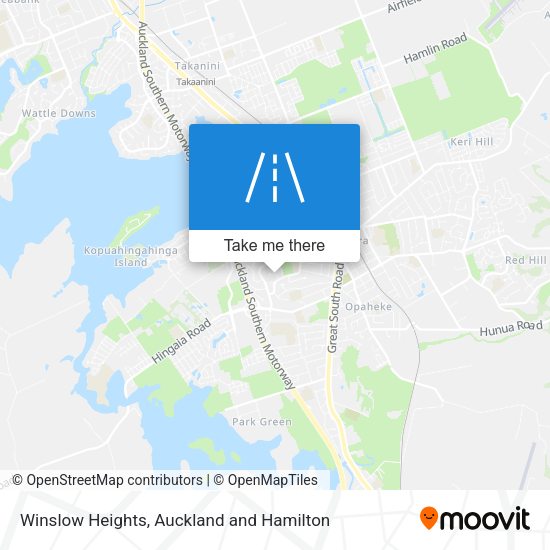 Winslow Heights map