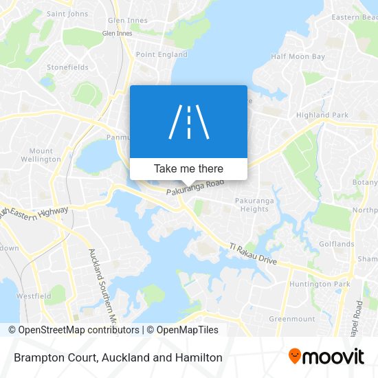 Brampton Court map