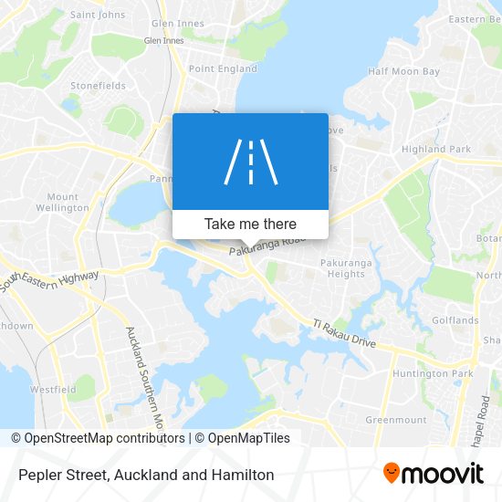 Pepler Street map