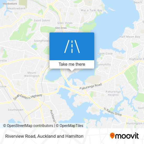 Riverview Road map