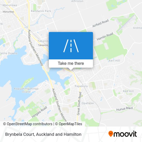 Brynbela Court map