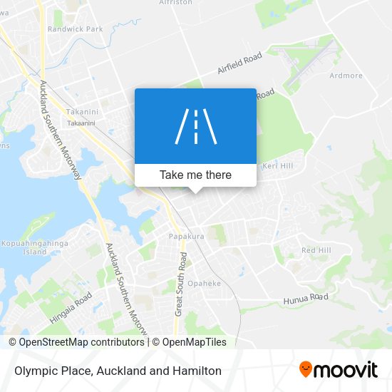 Olympic Place map