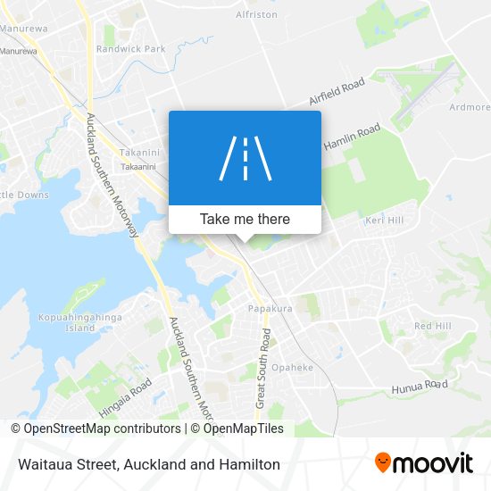 Waitaua Street map