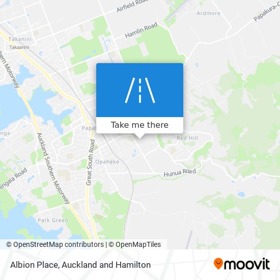 Albion Place map