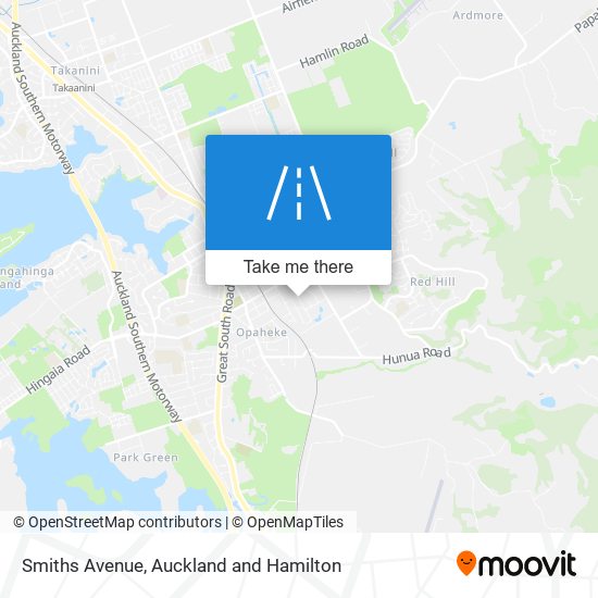 Smiths Avenue map