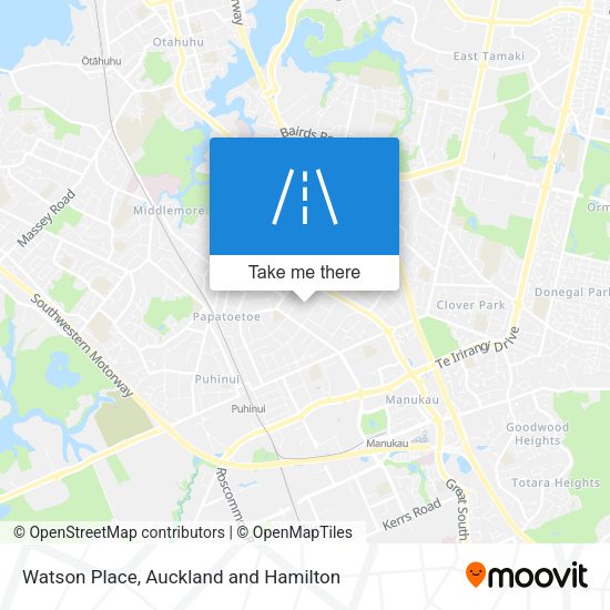 Watson Place map