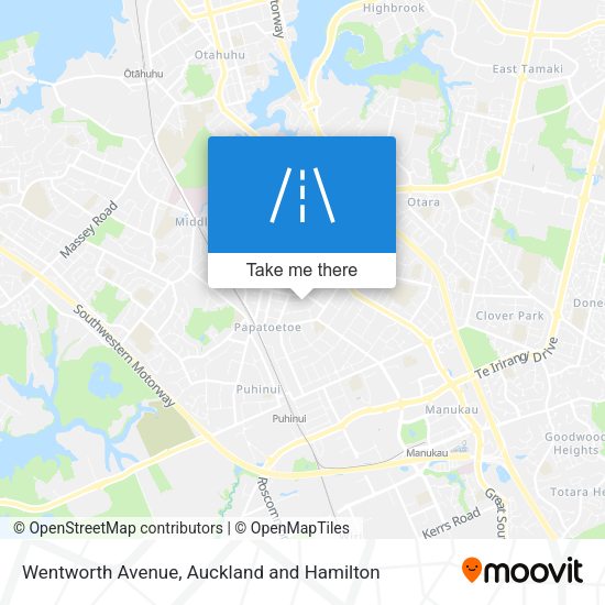 Wentworth Avenue map
