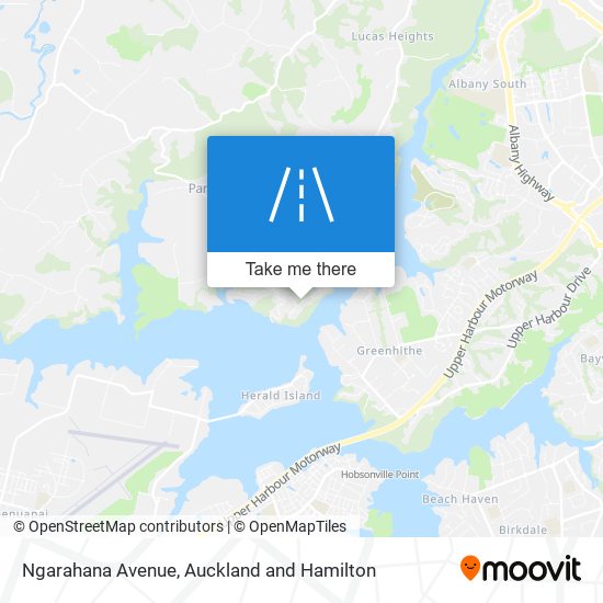 Ngarahana Avenue map