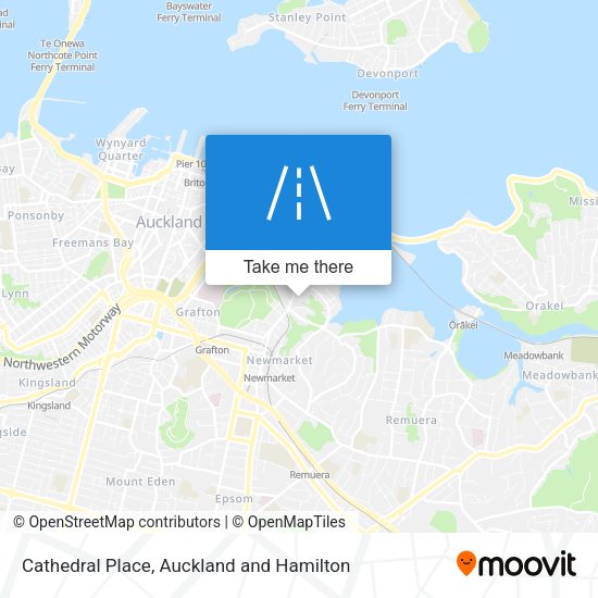Cathedral Place map